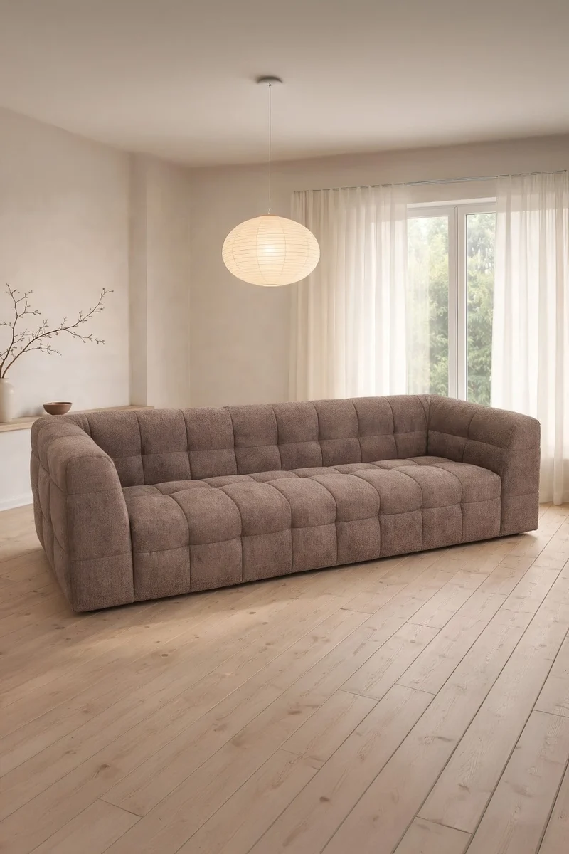 Malou 3-Sits Soffor Brun