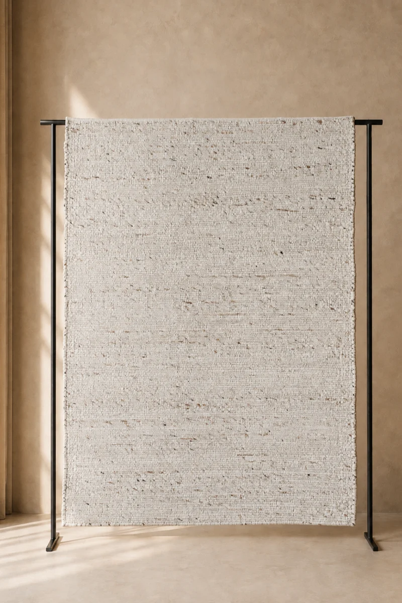 Loump Rektangulär Matta 230 x 160 Beige