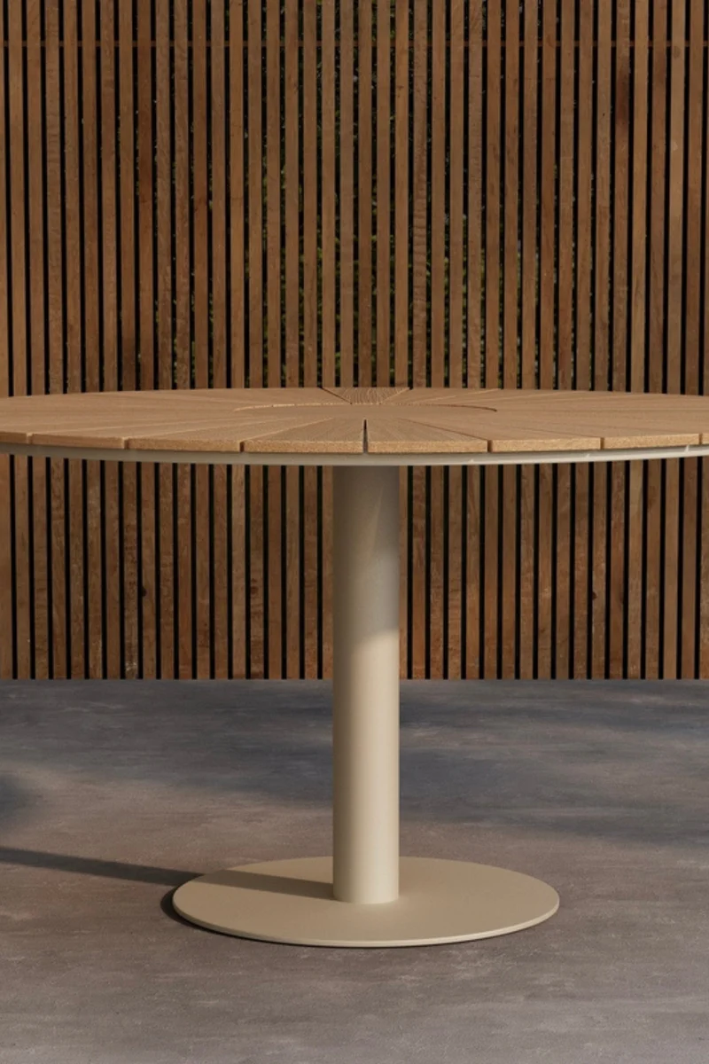 Croft Runda Matbord Ø120 Beige