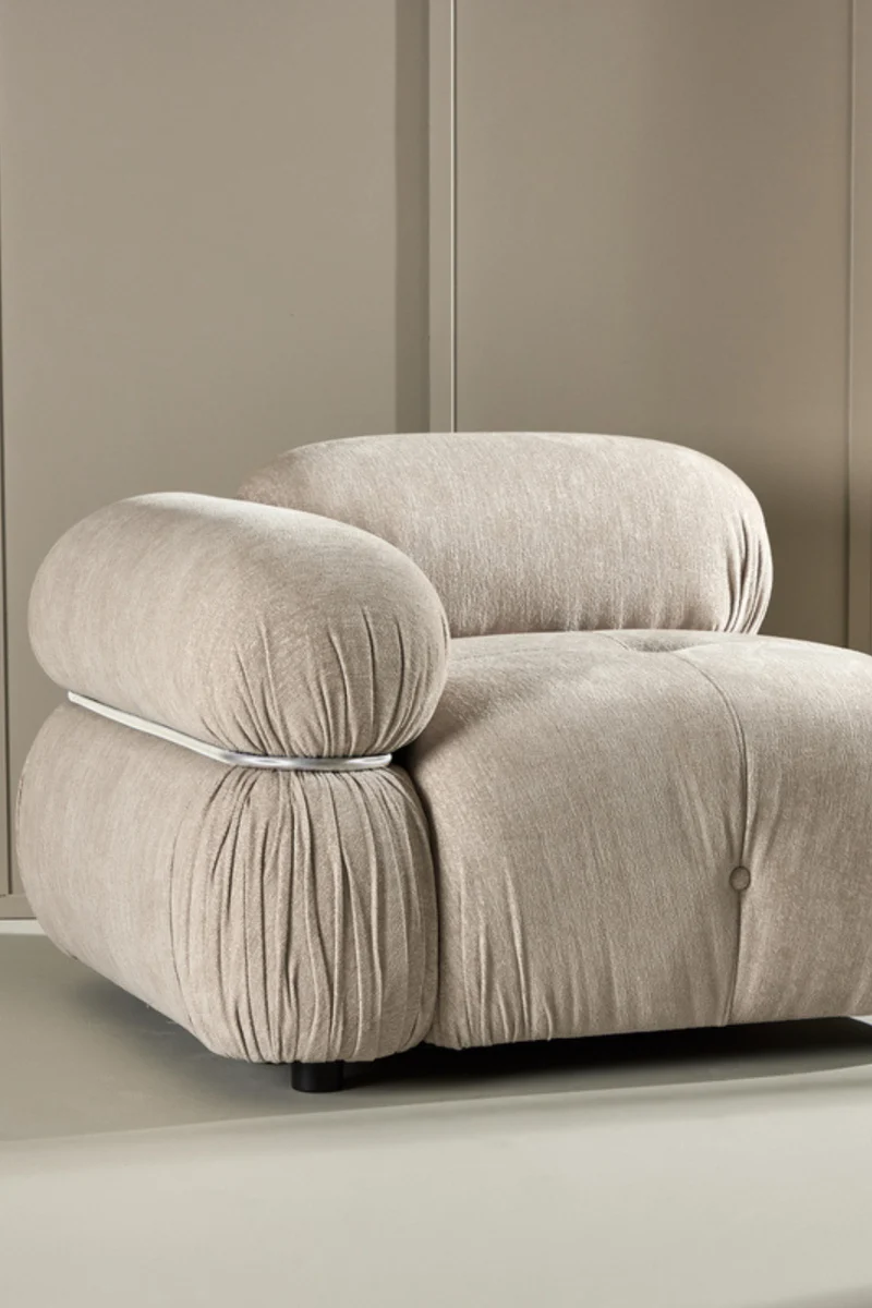 Mika Soffmoduler Beige Höger armstöd