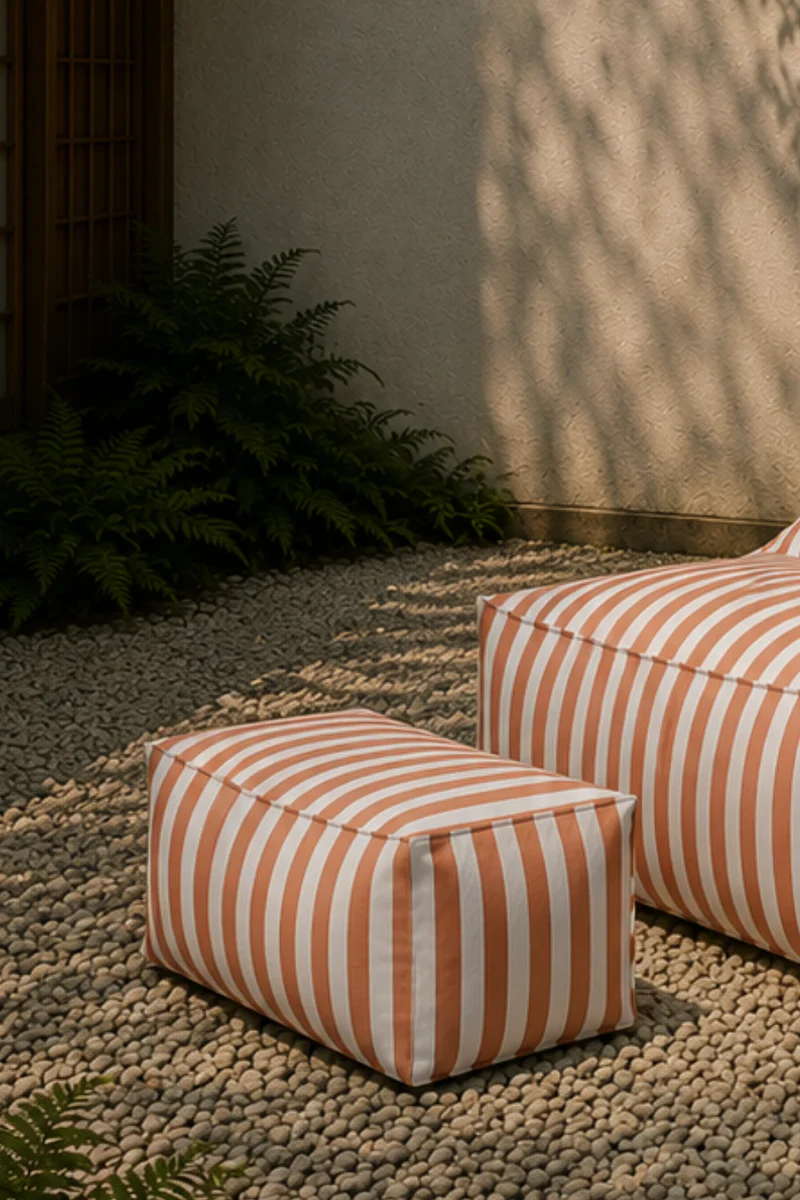 Redang Ottoman Orange