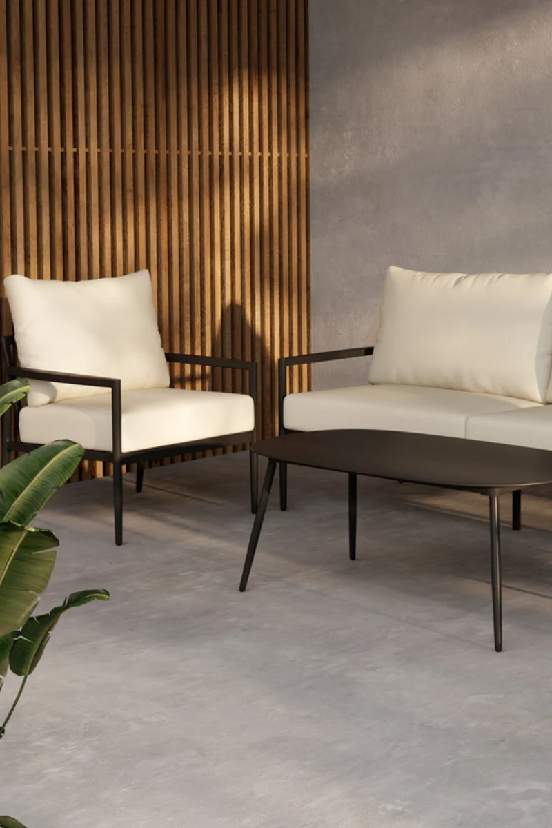 Taromina Lounge Set Svart