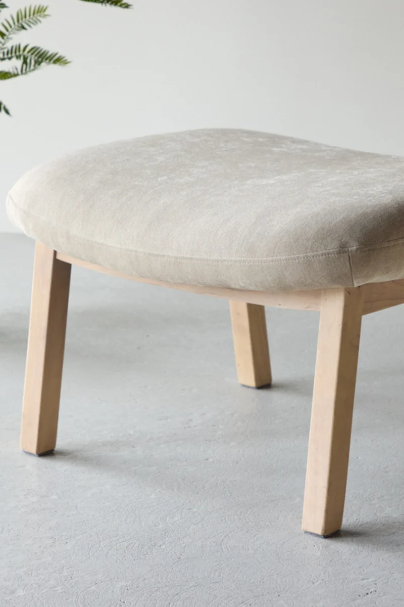 Rile Ottoman 60 X 70 X 42 Beige