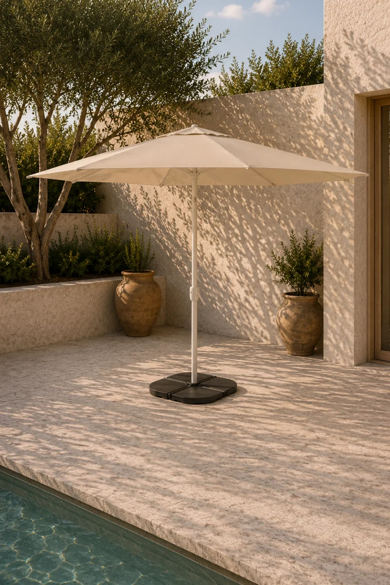 Leeds Parasoll 293 X 270 X 293 Beige