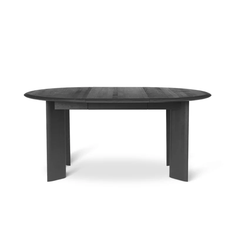 Matbord Bevel, Svartoljad ek
