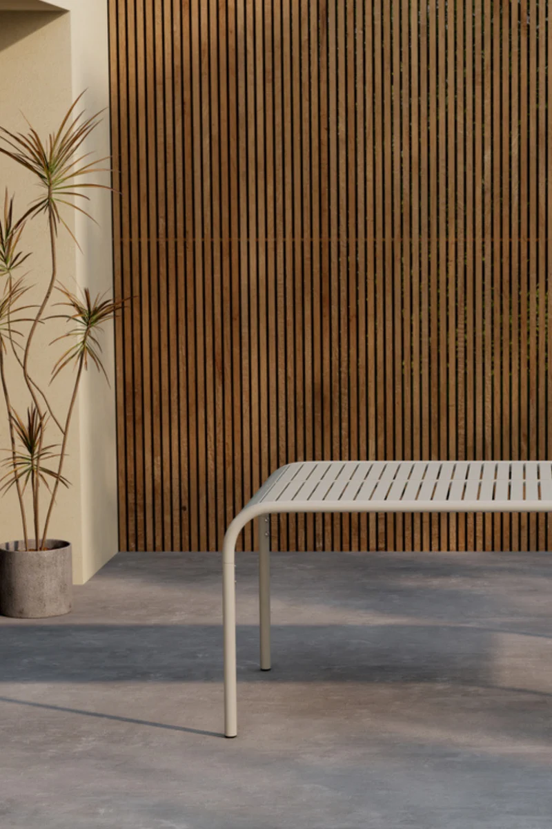 Borneo Rektangulära Matbord 200x100x75 Beige