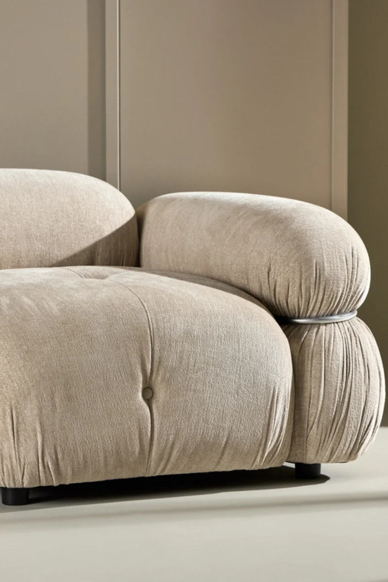 Mika Soffmodul Beige Vänster armstöd