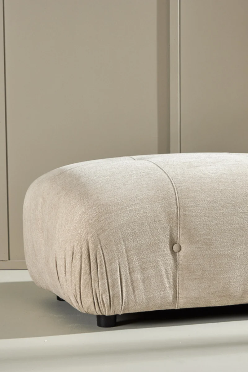 Mika Soffmoduler Beige Puff