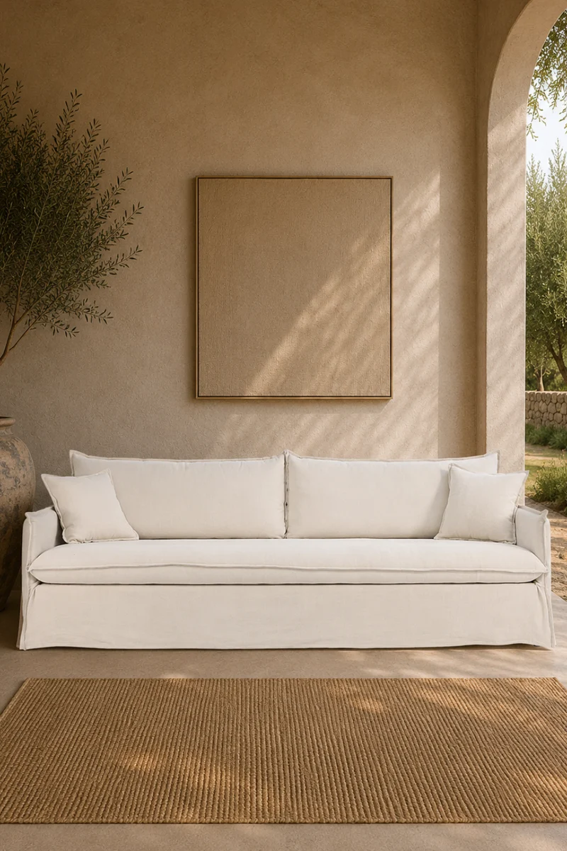 Nova 4-Sits Soffa Beige