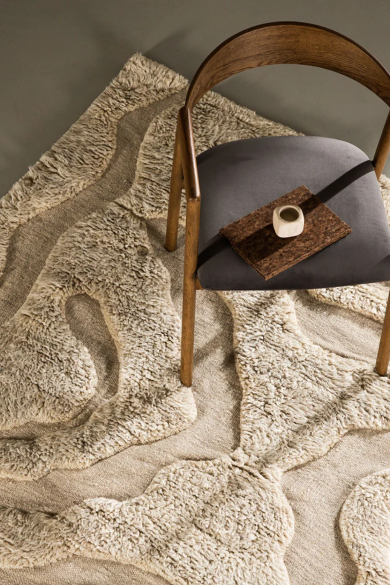 Trondheim x Josefin Lustig Rektangulära Mattor 400 x 400 Beige