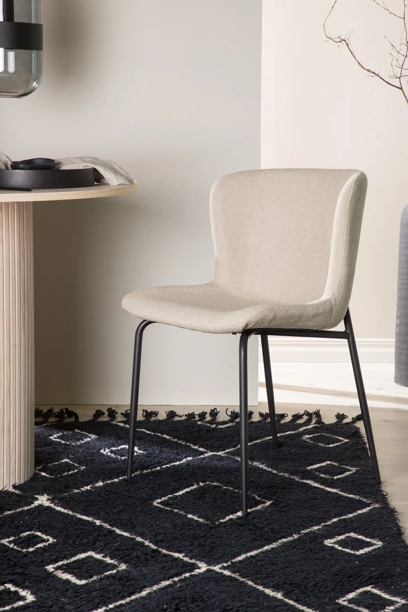 Modesto Matstolar 2-pack Beige