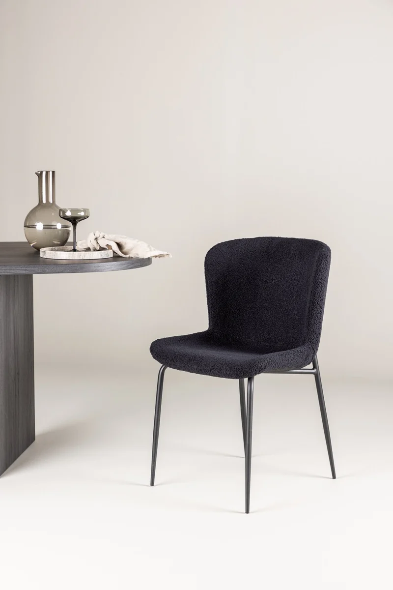 Modesto Matstolar 2-pack Svart