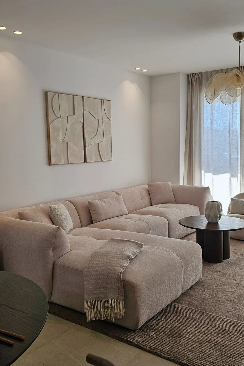 Positano Hörnsoffa Beige