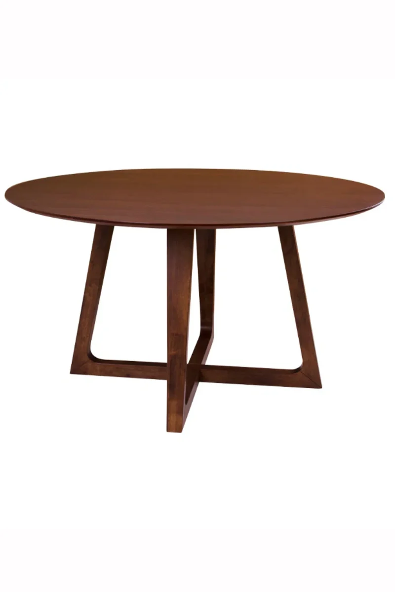 Hellerup Dining Table Brown ø137