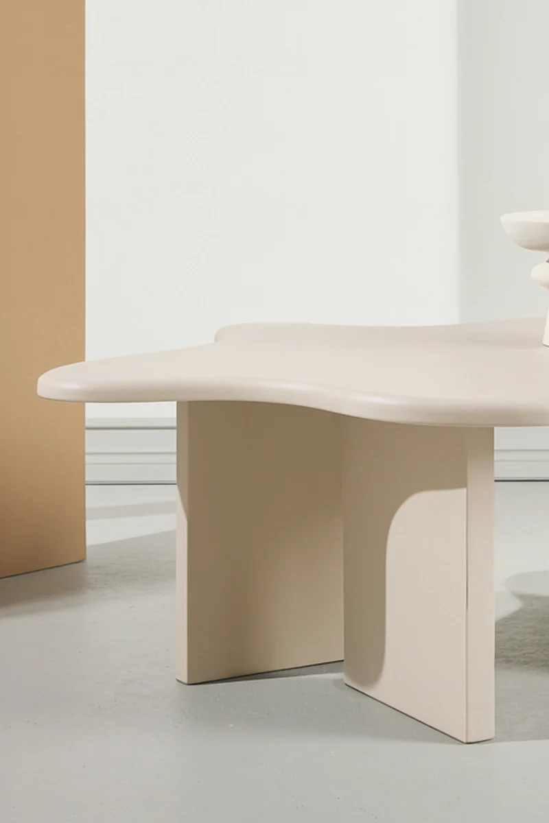 Flower Soffbord Beige 116 x 76cm