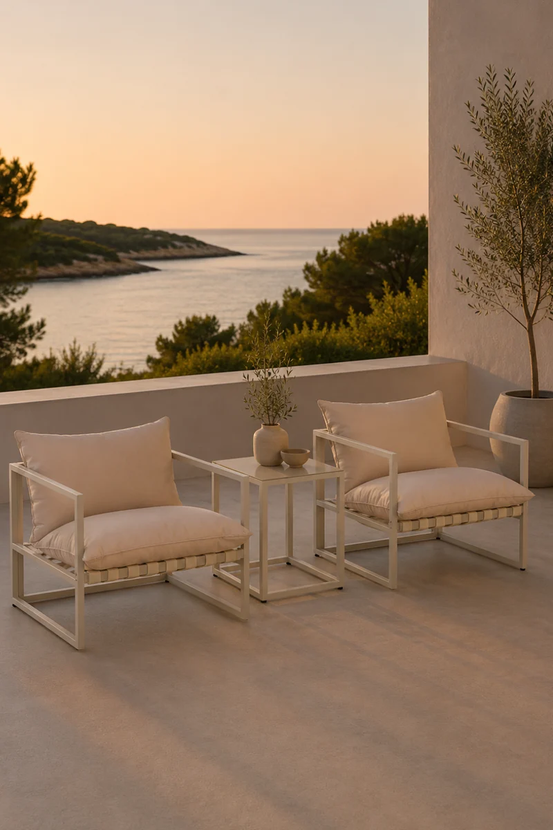 Slut för säsongen Messina Lounge Set Beige