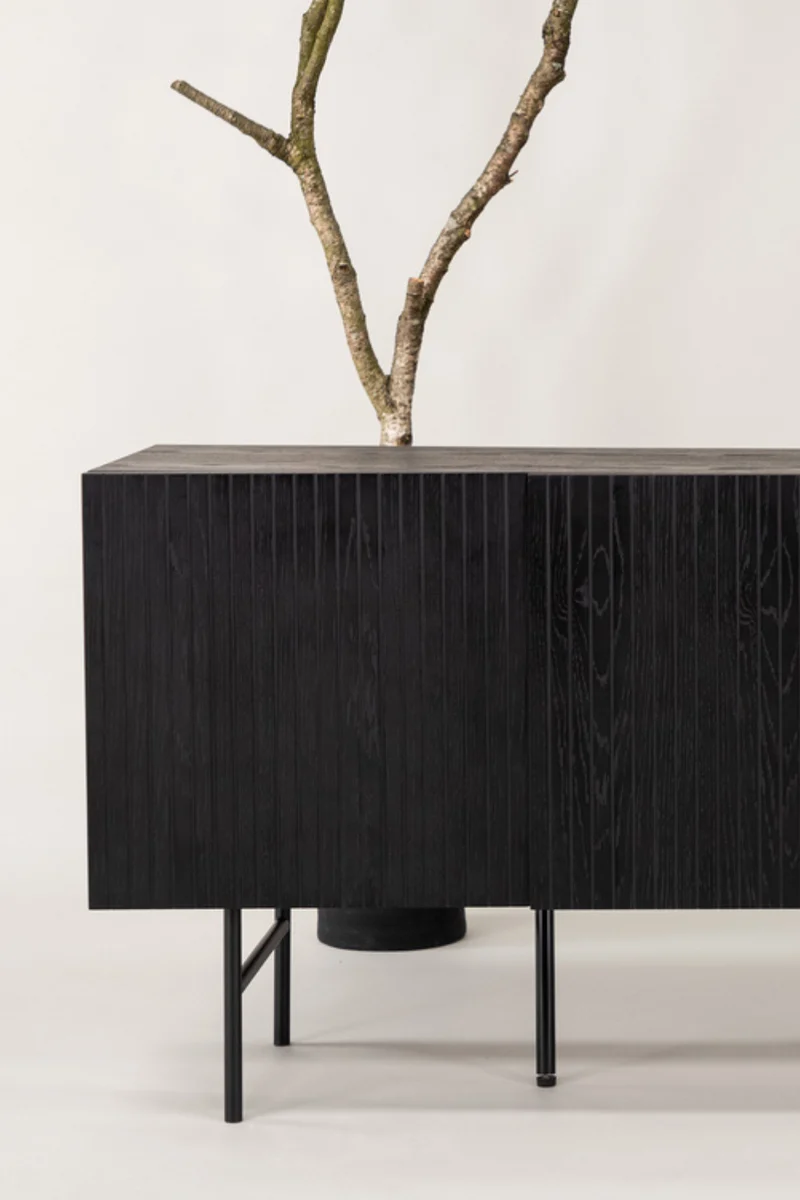 Björkön Skåp 42 x 150 x 75 Svart