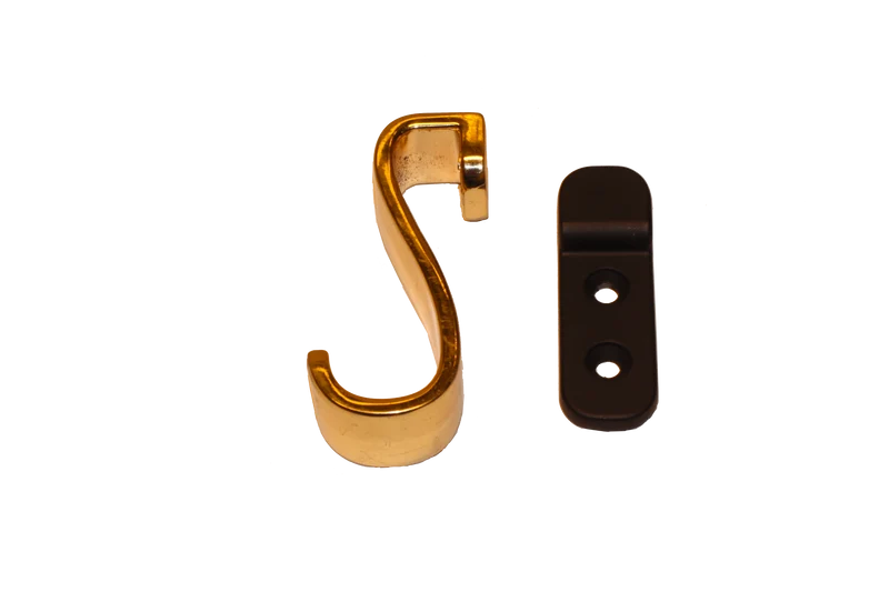Krok i Guld med Svart Föste 70x15mm