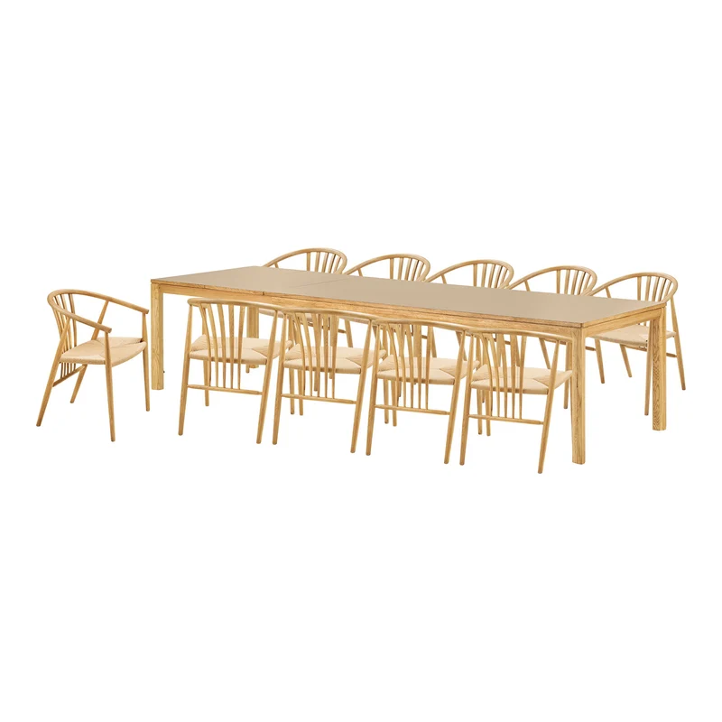 House Nordic Bowen & Agustin matgrupp med 10 stolar
