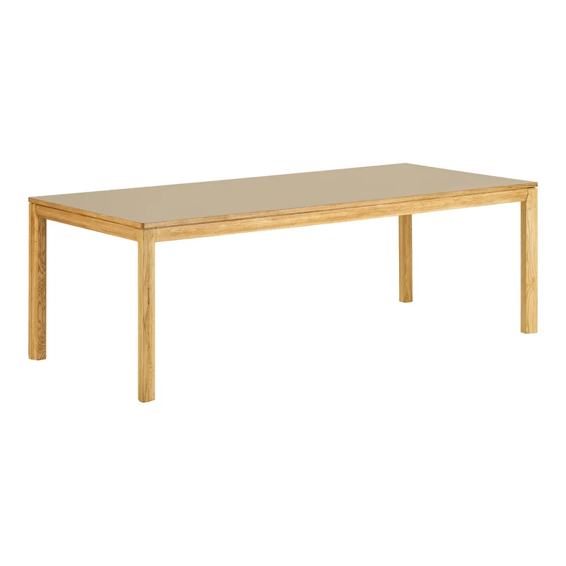 House Nordic Bowen förlängningsbart matbord – natur/mörk sand