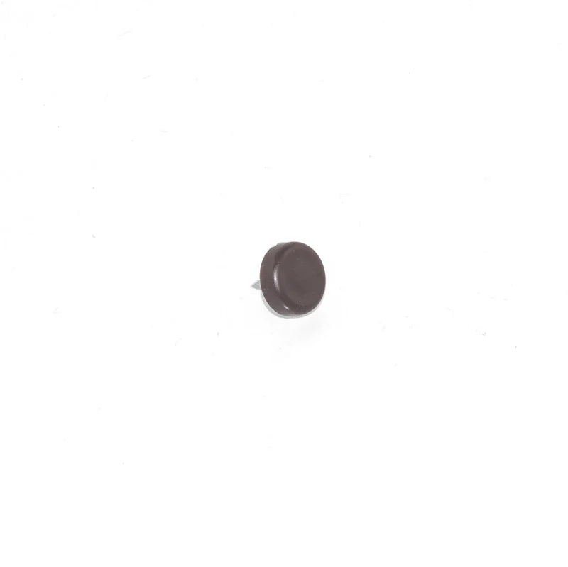 Möbeltassar (plastglid) plast spik, brun
