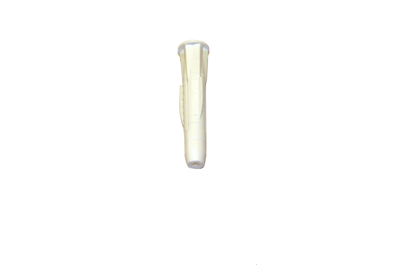 Plastplugg Universal vit i olika mängd och storlekar