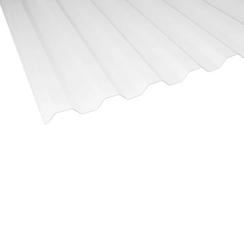 Plasttak trapetsprofil – Klar polykarbonat | Flera storlekar