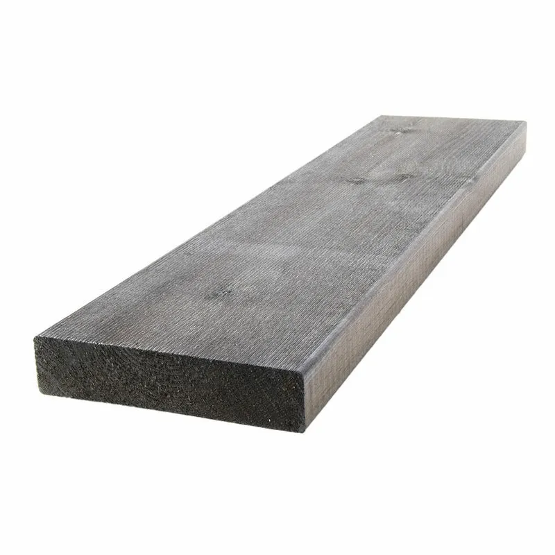 Tryckimpregnerat virke 33x145 mm – Grått, hyvlat