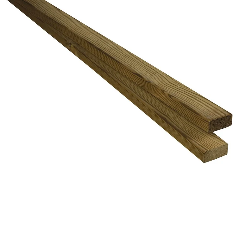 Tryckimpregnerat hyvlat terassvirke 21x45 grönt
