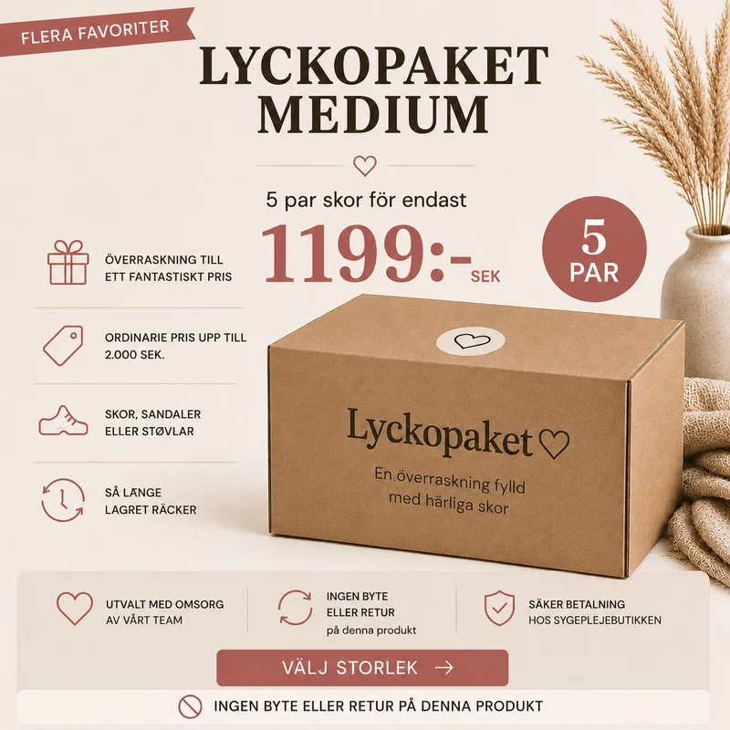 Lyckopaket mellan