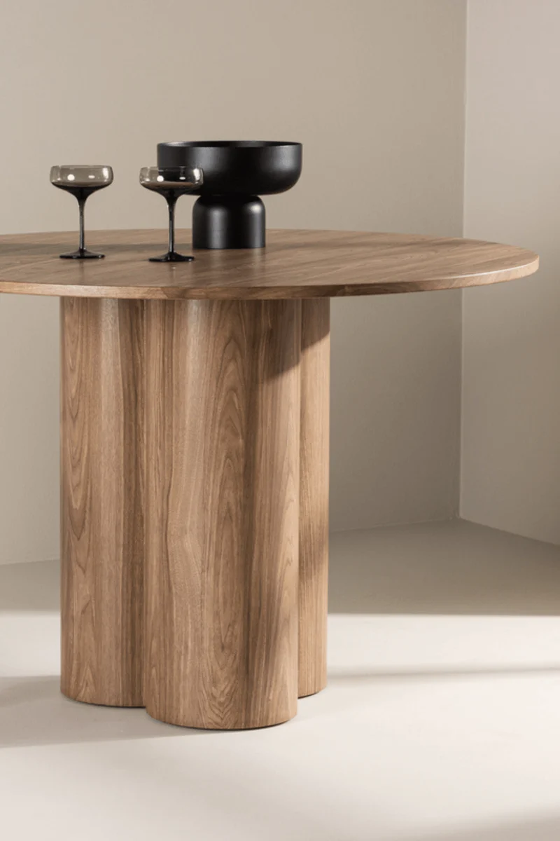 Olivia Matbord Rund Light Mocka ø110