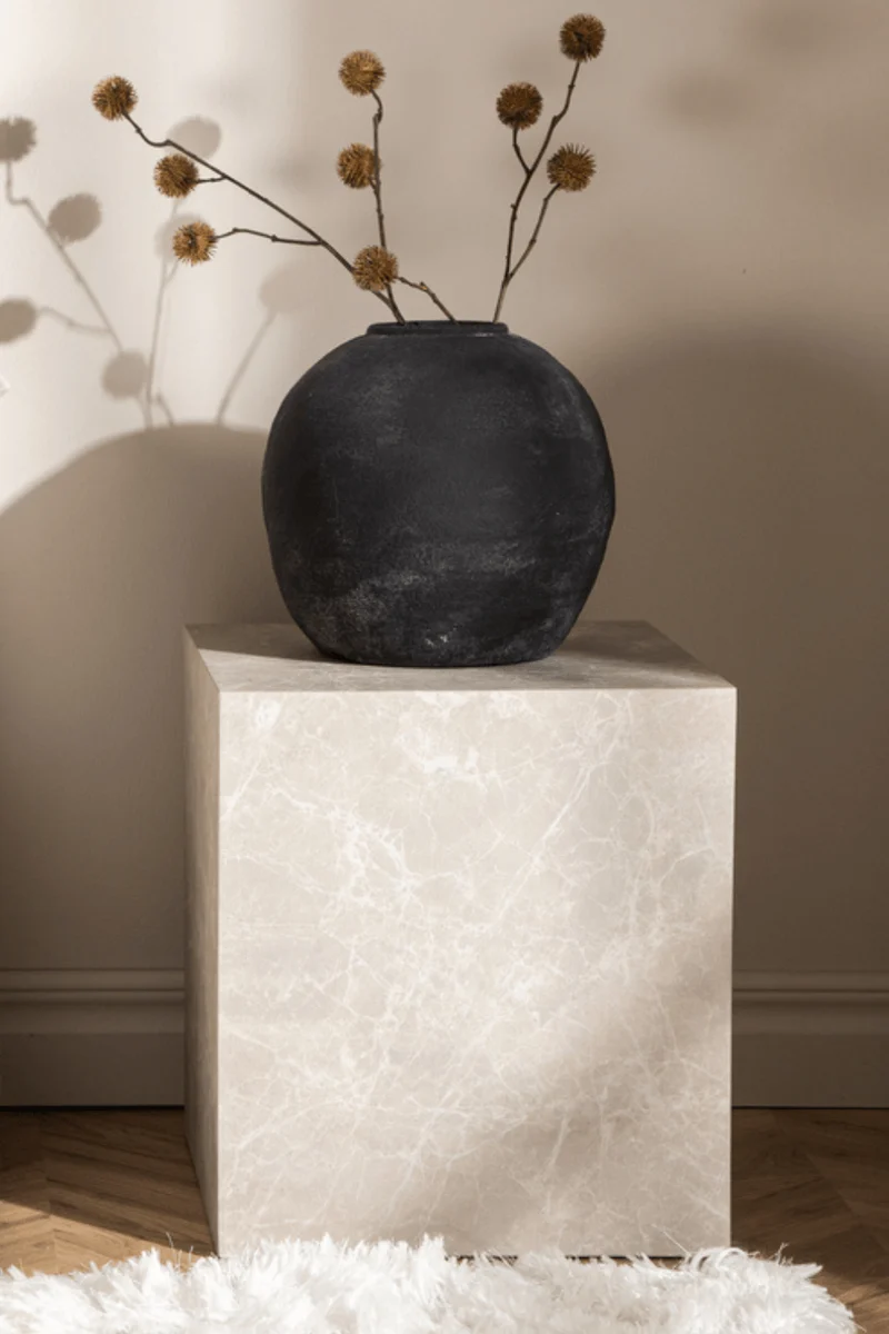 Soffbord York 45x40x40 Beige Marmormönster
