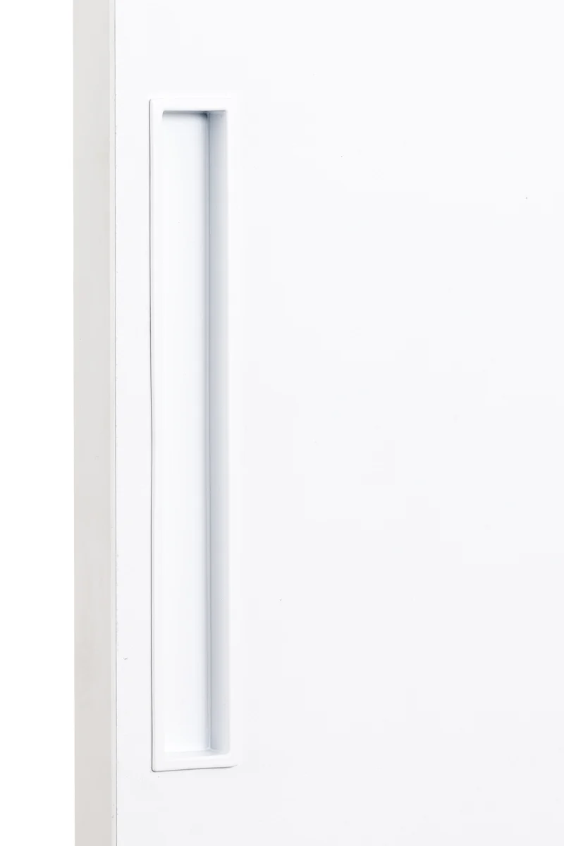 Handtag Cubic 157mm vit