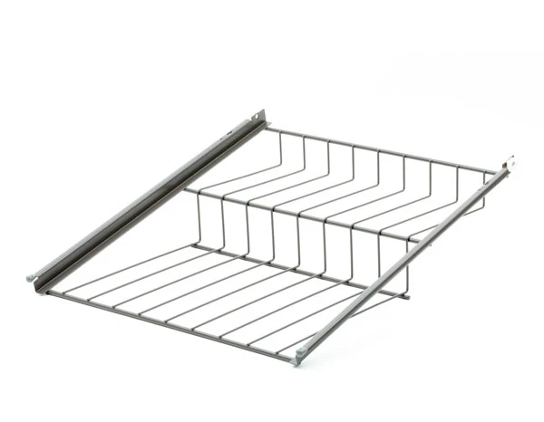 Utdragbart skoställ 600mm antracitgrå