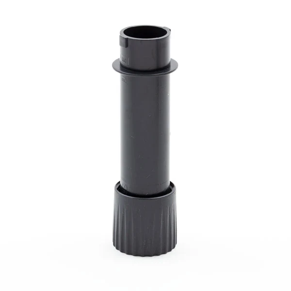 Justerbart sockelben 145-178mm svart