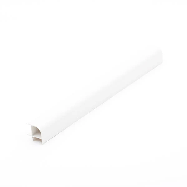Hörnlist till sockel 330mm vit
