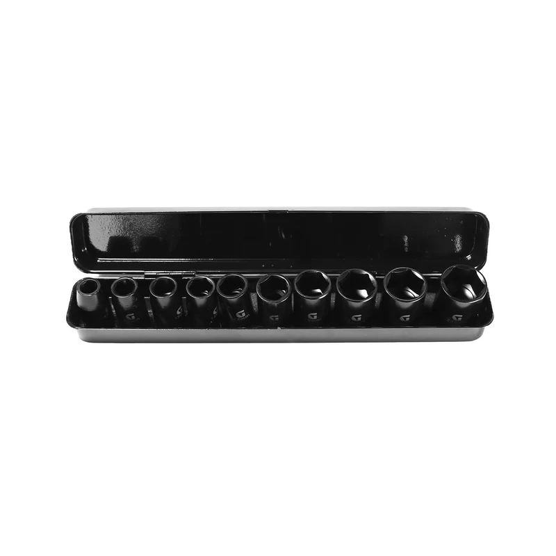 Impact-krafthylssats 1/2″ – 10 delar (10–24 mm)