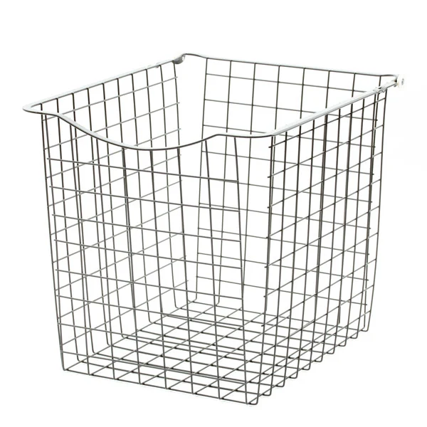 Tvättkorg 400x400mm antracitgrå