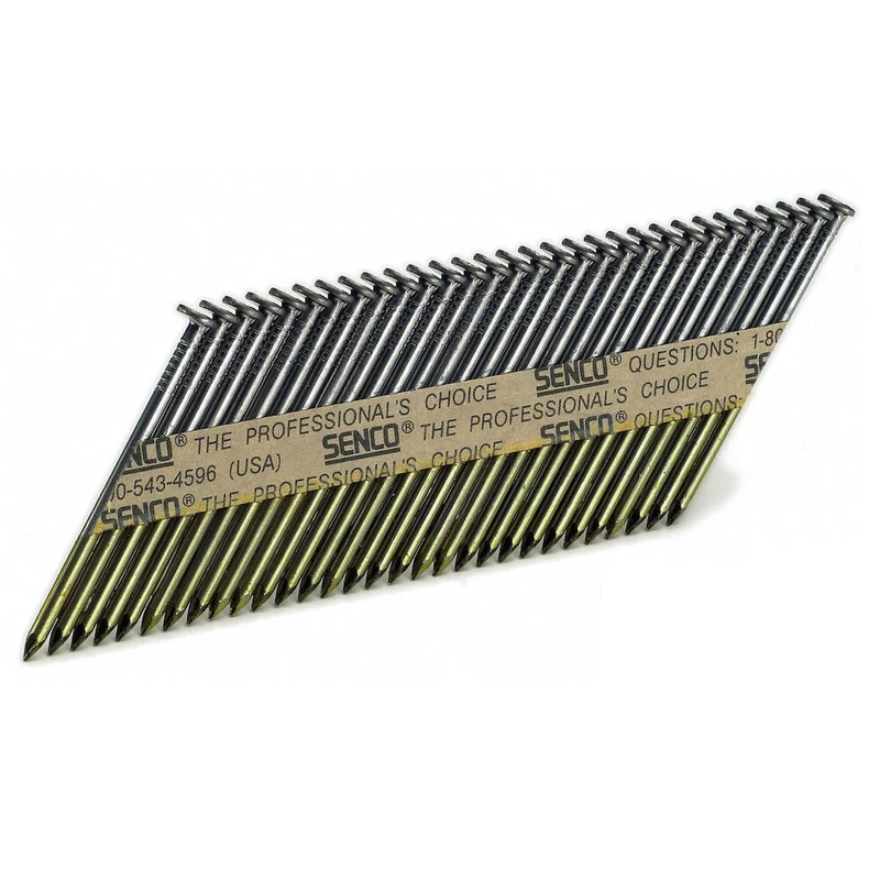 Stomspik Senco 65×2,9 mm 34° blank slät – 2000 st