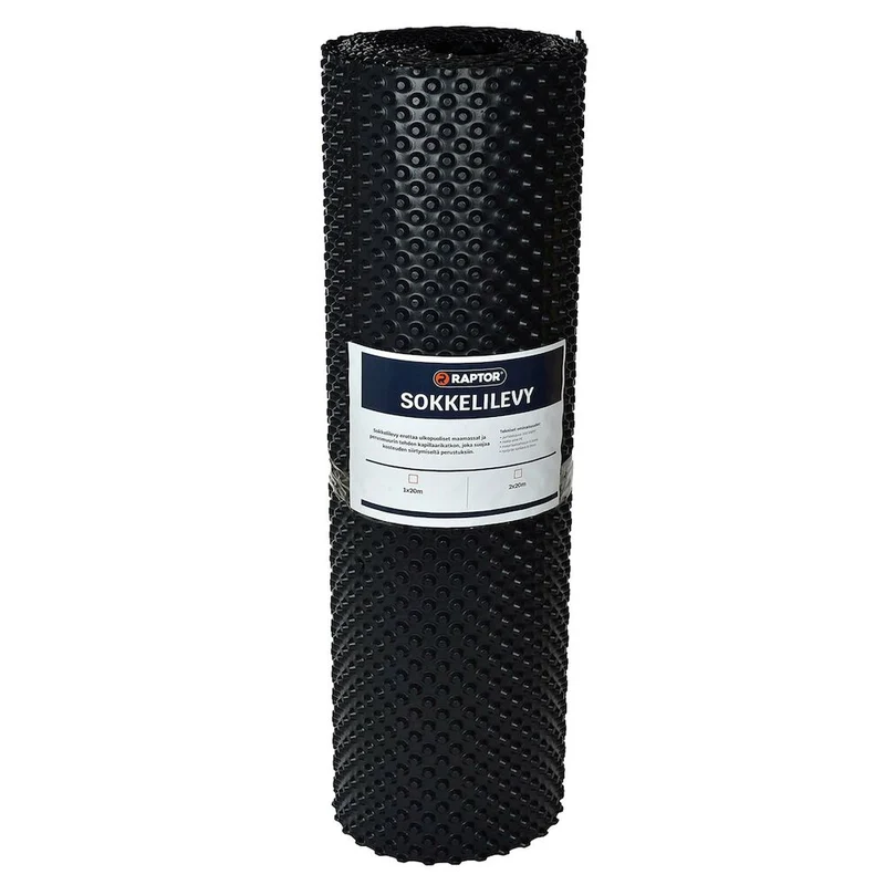 Grundmursskiva 2x20 m
