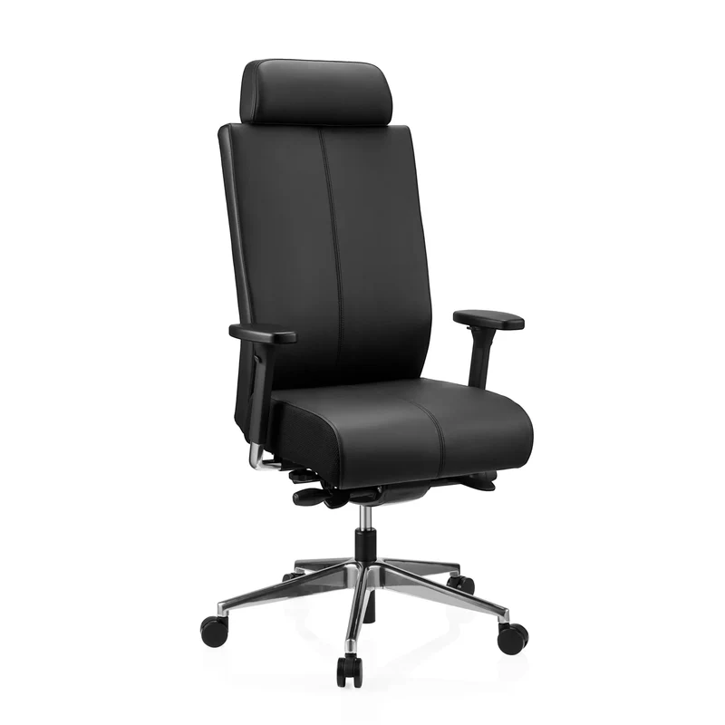 PRO-TEC XXL | Läder - Proffs kontorsstol