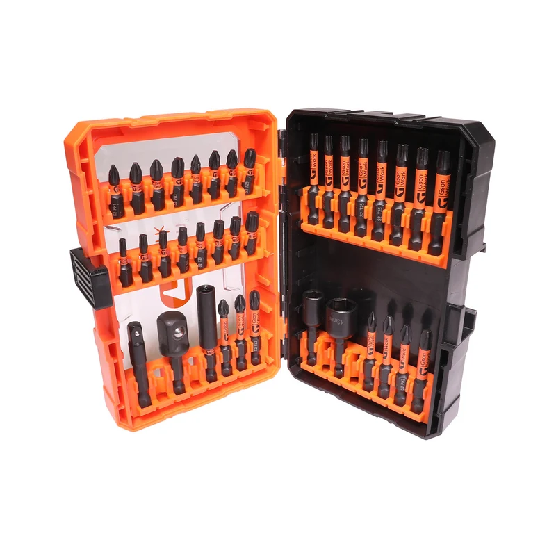 Kraftbitsset 36 delar – För slagskruvdragare 1/4″ hexfäste