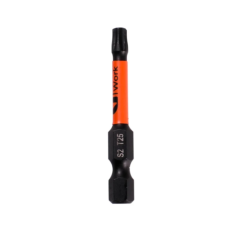 Kraftbits 50 mm 5-pack för slagdragare – 1/4″ hexfäste