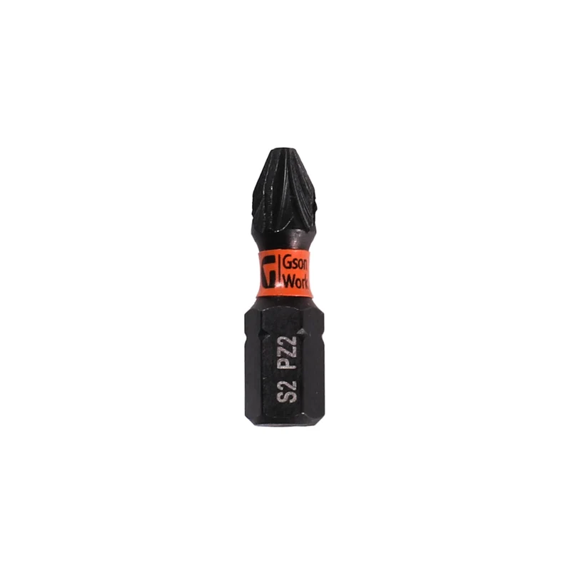 Kraftbits 10-pack för slagdragare – 1/4″ hexfäste