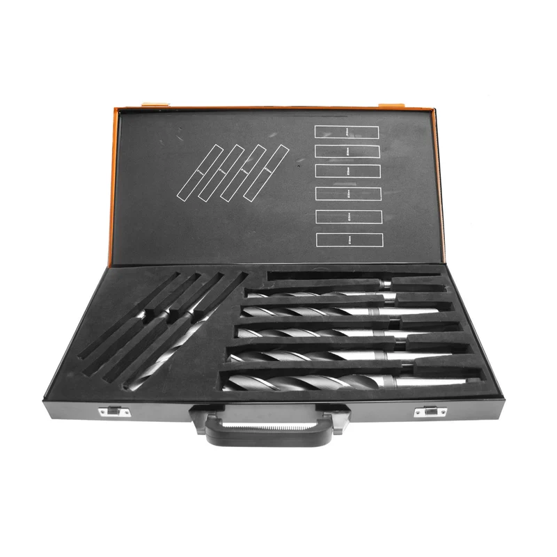Morse Borr Set – 10 delar 14–30 mm | HSS-borrar DIN 345
