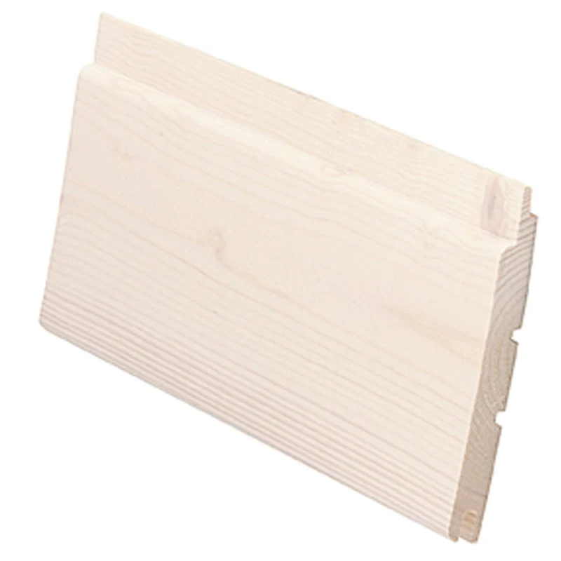 Innertakpanel 14x120 mm gran STP vitlackerad