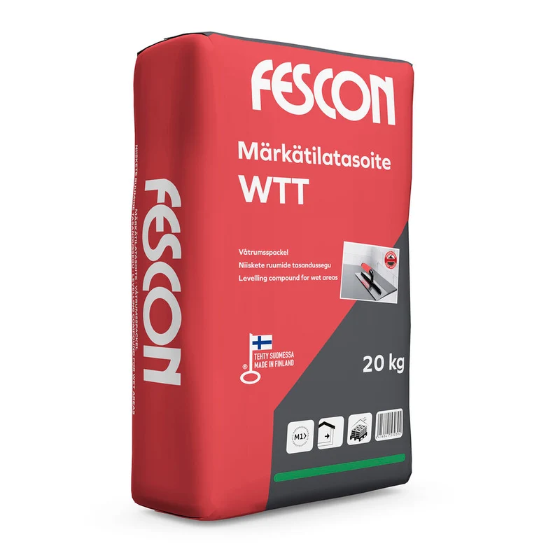 Fescon våtrumsspackel WTT 20kg