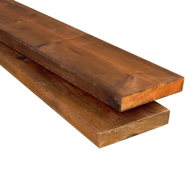 Tryckimpregnerat hyvlat terassvirke 28x145 brunt