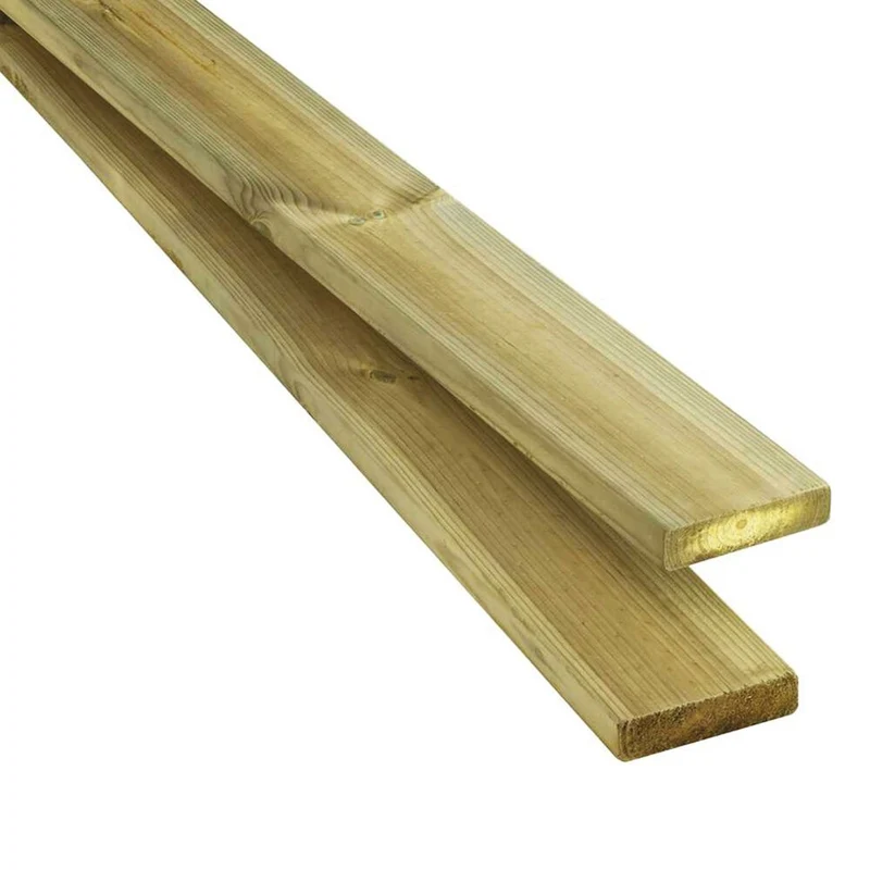 Tryckimpregnerat hyvlat virke 21x95 grönt
