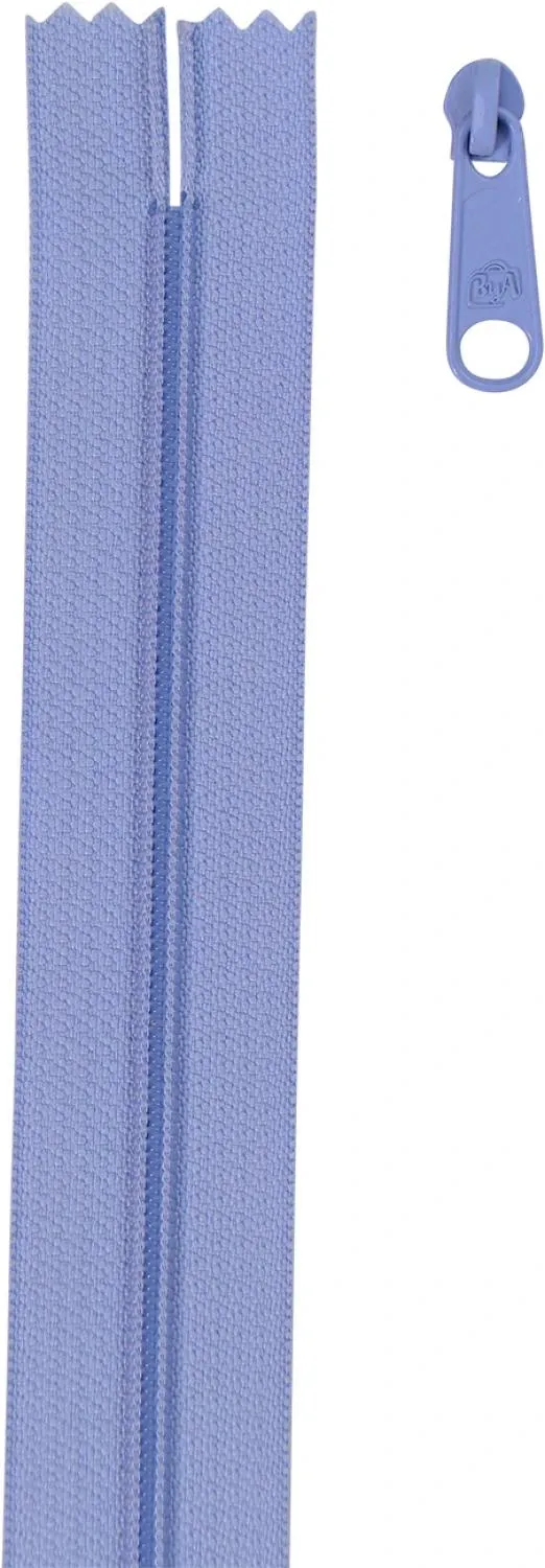 Lilac zipper by the yard till väskor etc - ByAnnie